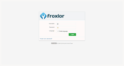 Desktop Screenshot of froxlor.nutime.de